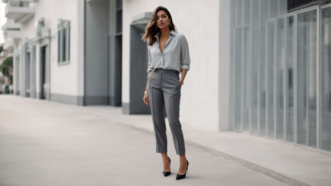 What goes with Battleship grey color pant?