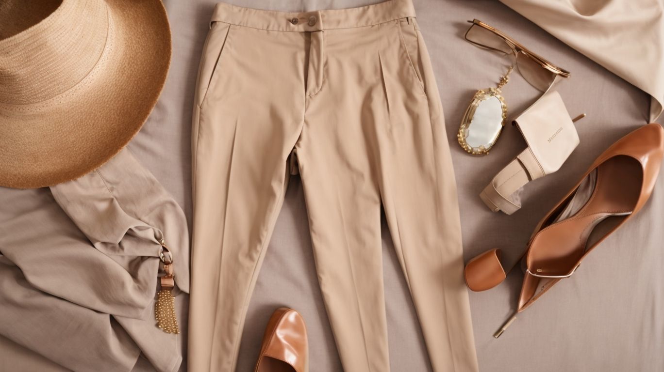 What goes with Bisque color pant?