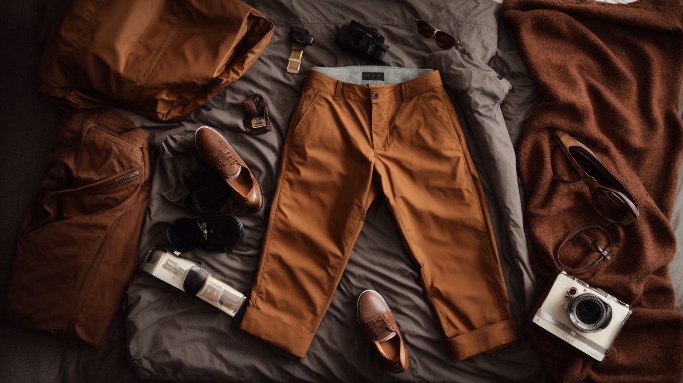 What goes with Blast-off bronze color pant?