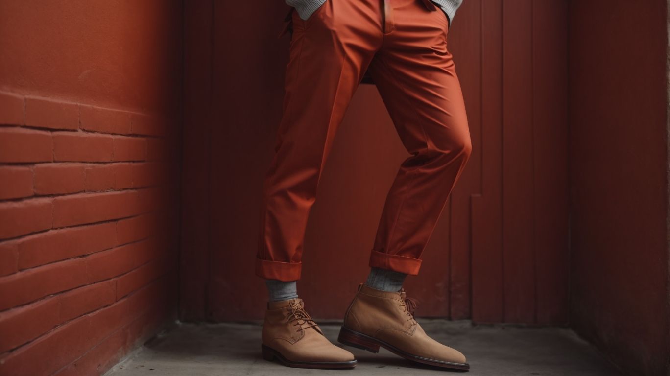 What goes with Brick red color pant?