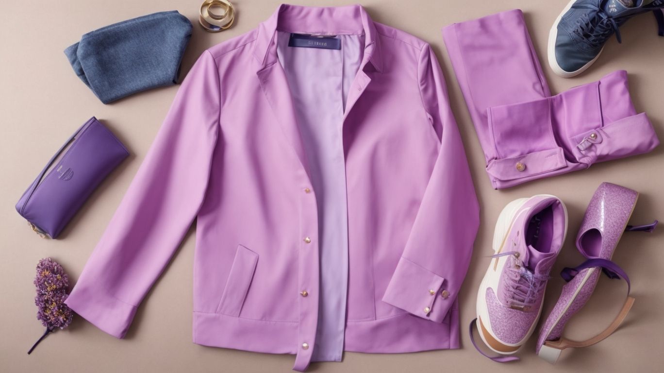 What goes with Bright lilac color pant?