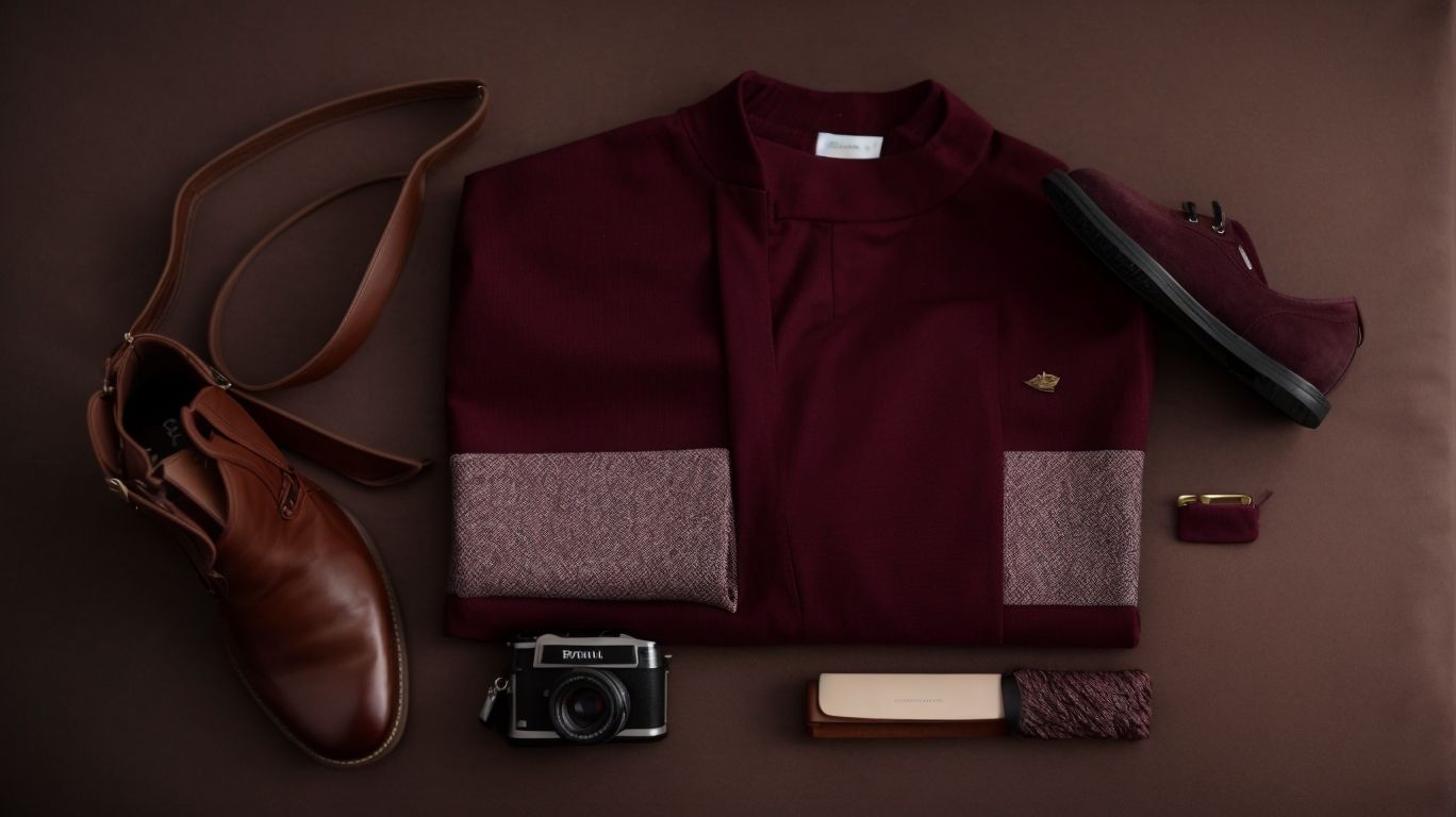 What goes with Burgundy color pant?