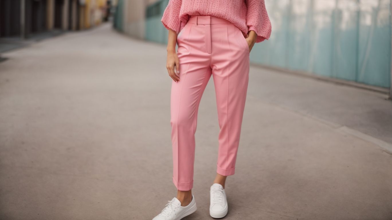 What goes with Candy pink color pant?