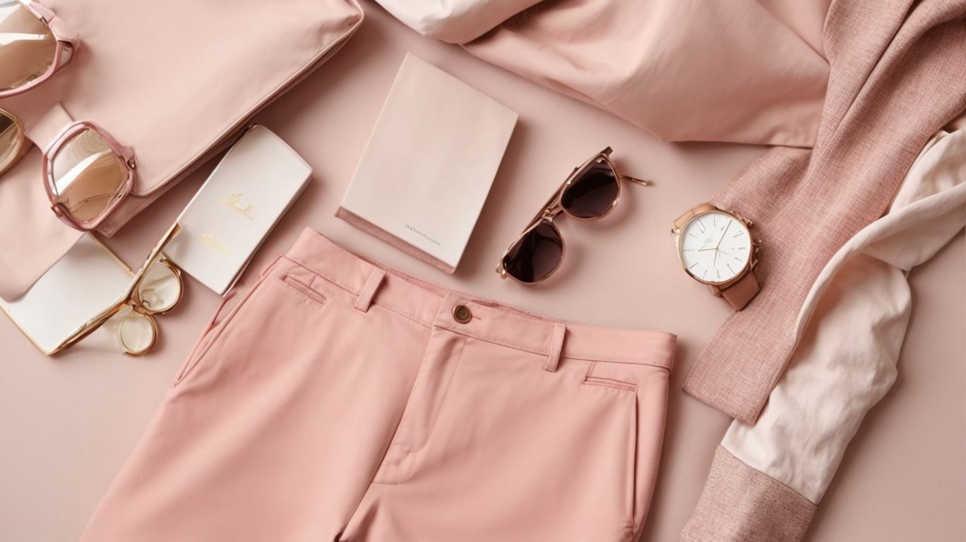 What goes with Champagne pink color pant?