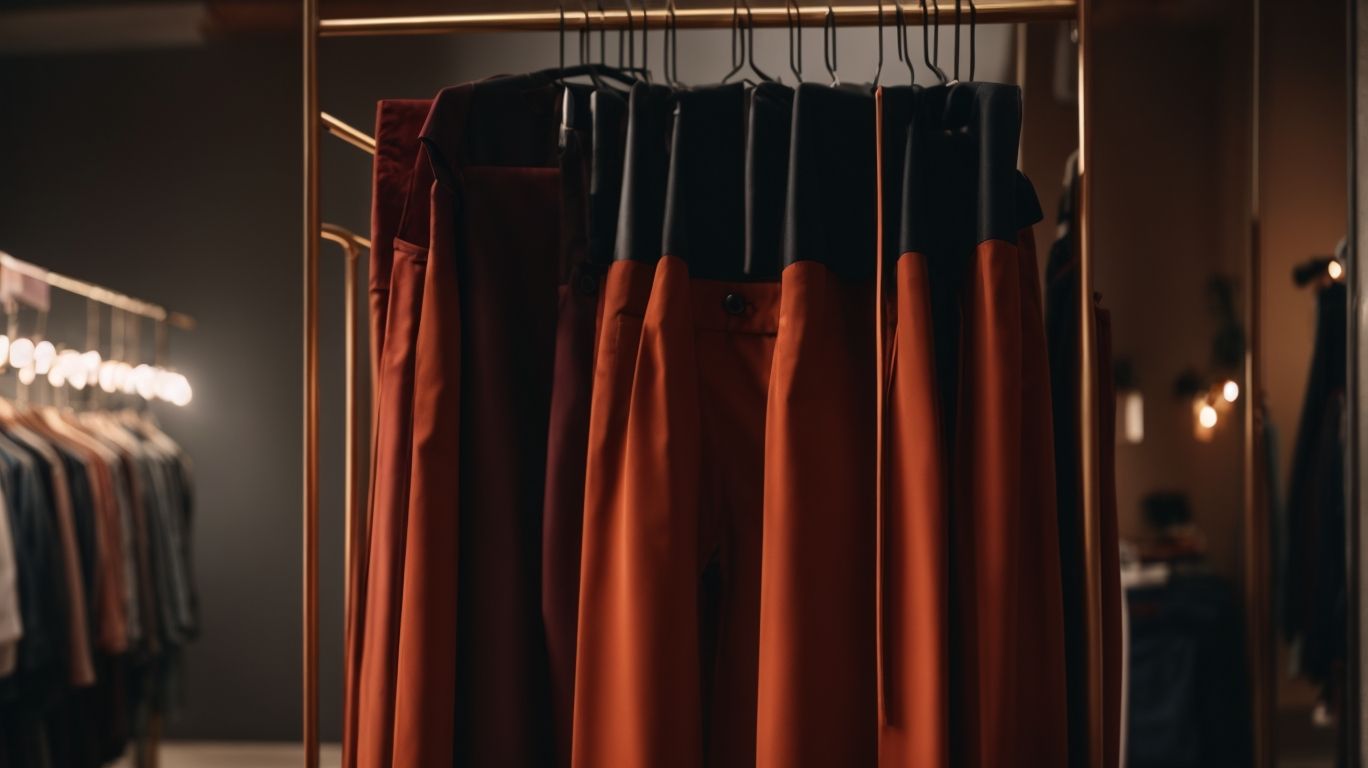 What goes with Cinnabar color pant?