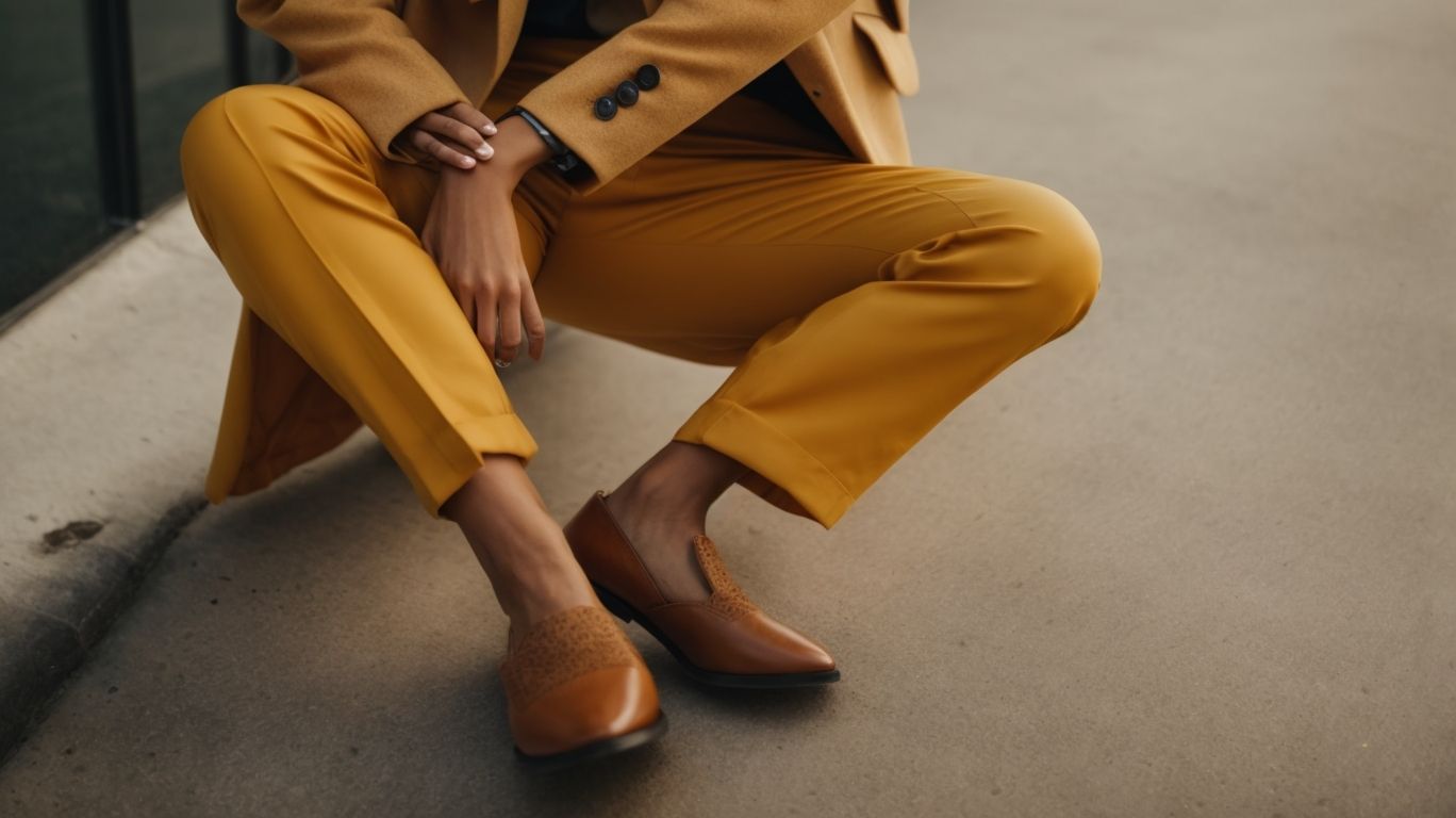 What goes with Citrine color pant?
