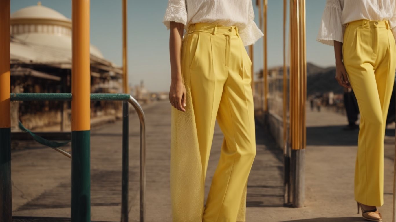 What goes with Citron color pant?