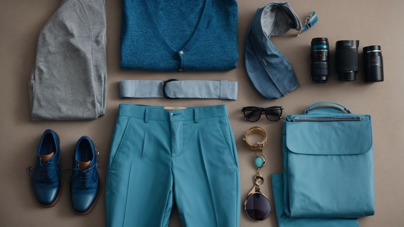 What goes with Deep sky blue color pant?