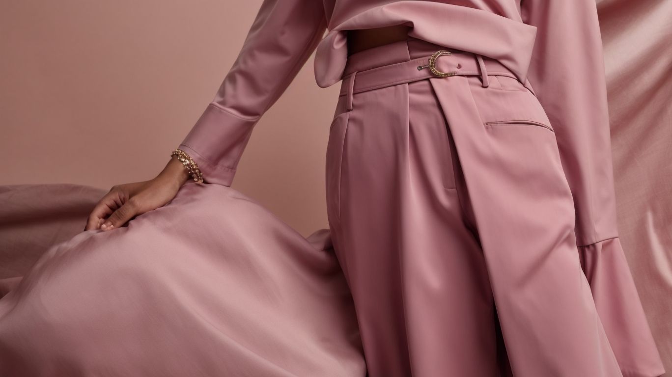 What goes with French mauve color pant?