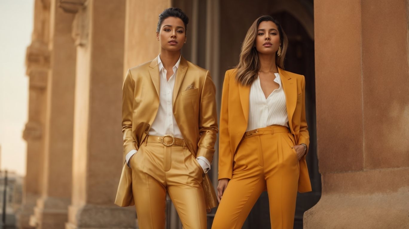What goes with Gold Fusion color pant?