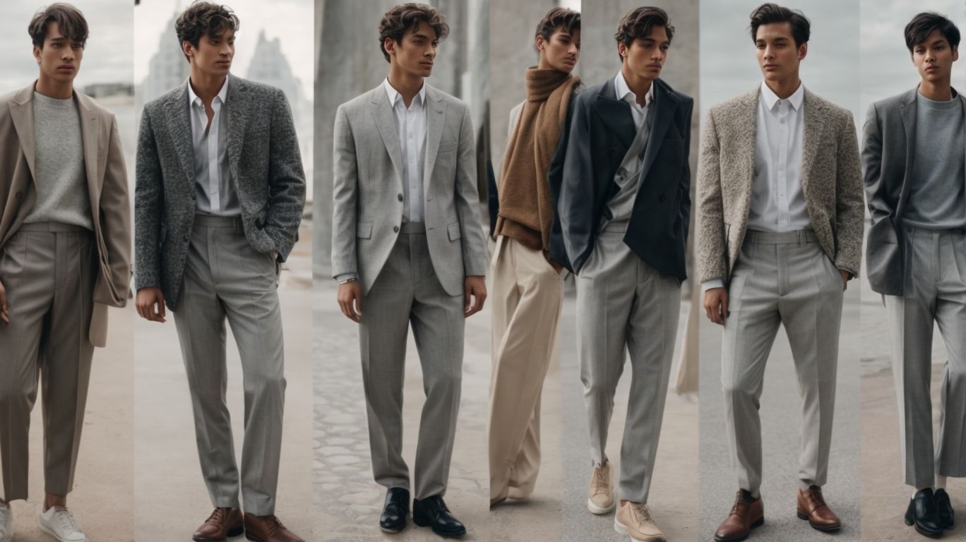 What goes with Granite gray color pant?