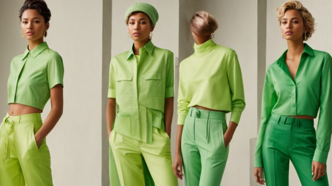 What goes with Granny Smith apple color pant?