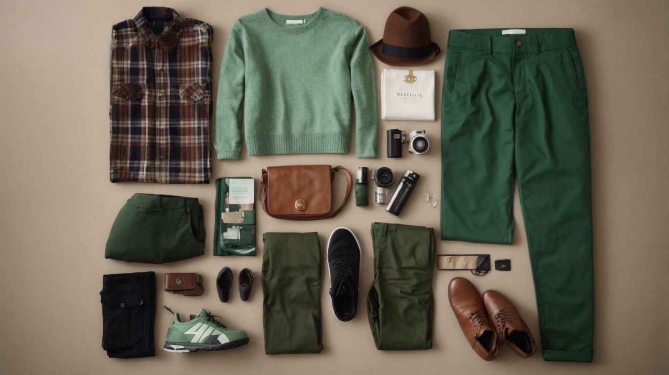 What goes with Green color pant?