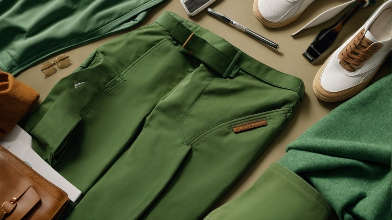 What goes with Green (Pantone) color pant?