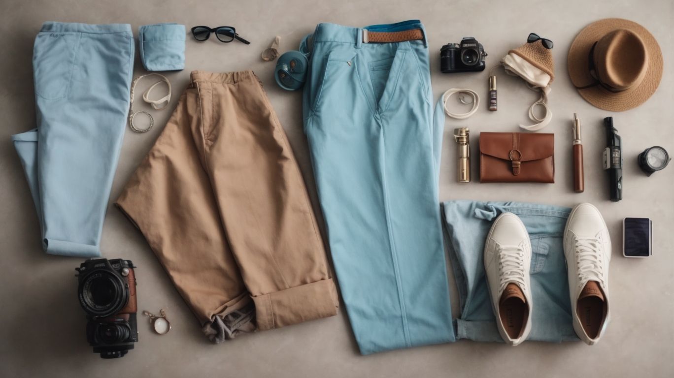 What goes with Italian sky blue color pant?