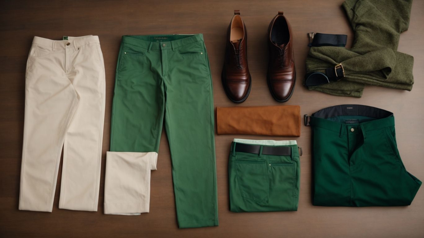 What goes with Kelly green color pant?