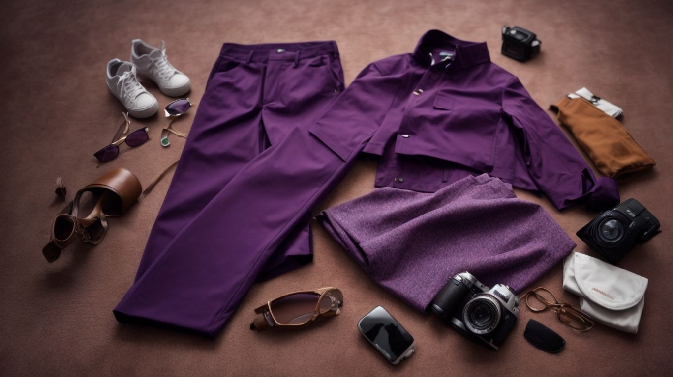 What goes with KSU purple color pant?