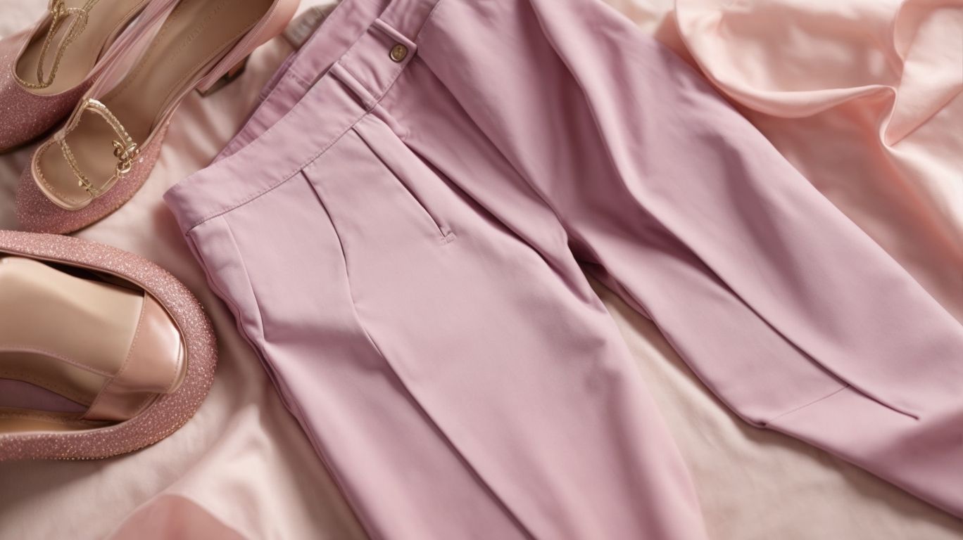 What goes with Lavender blush color pant?