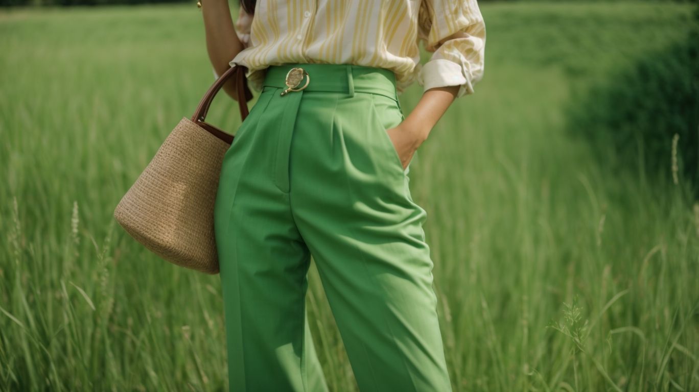 What goes with Lawn green color pant?