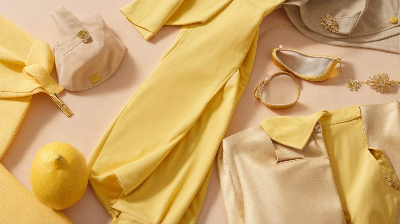 What goes with Lemon chiffon color pant?