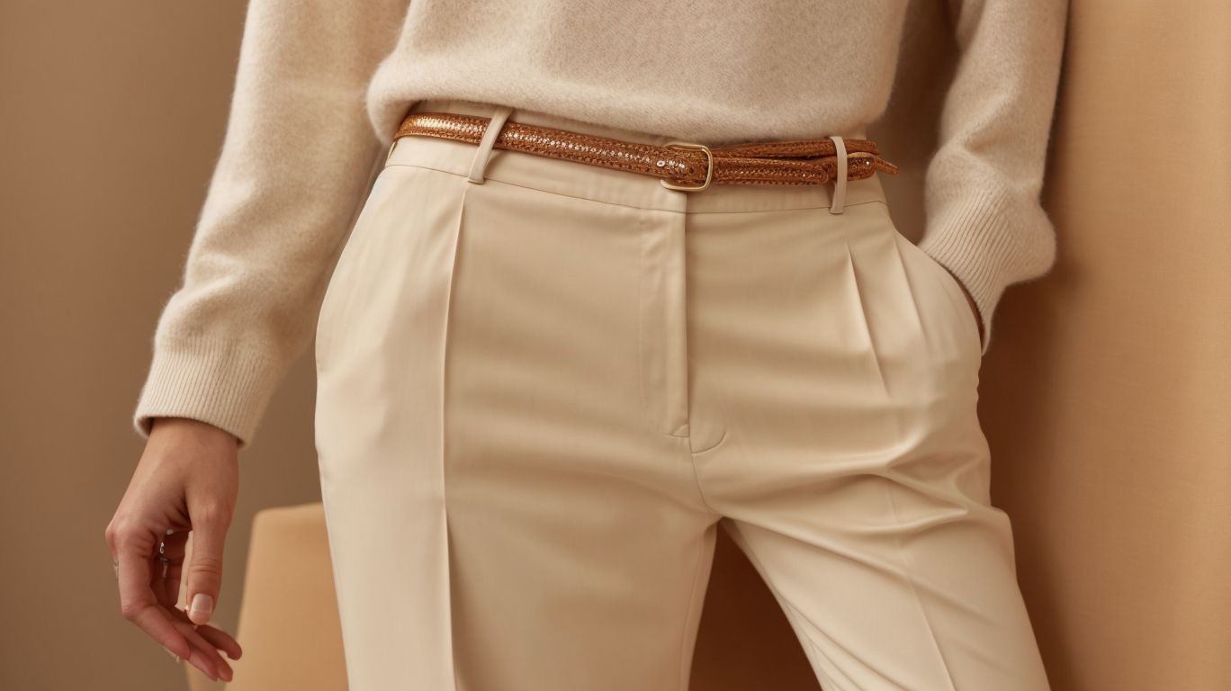 What goes with Light French beige color pant?