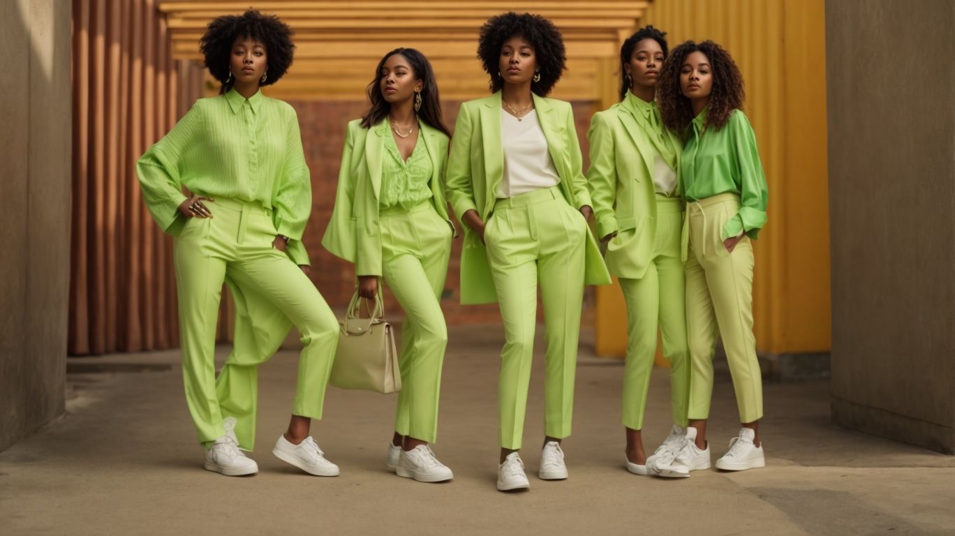 What goes with Lime green color pant?