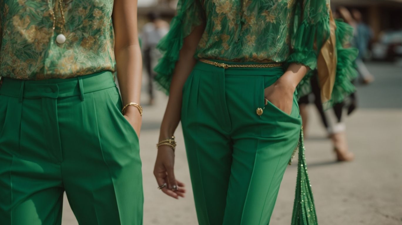 What goes with Malachite color pant?