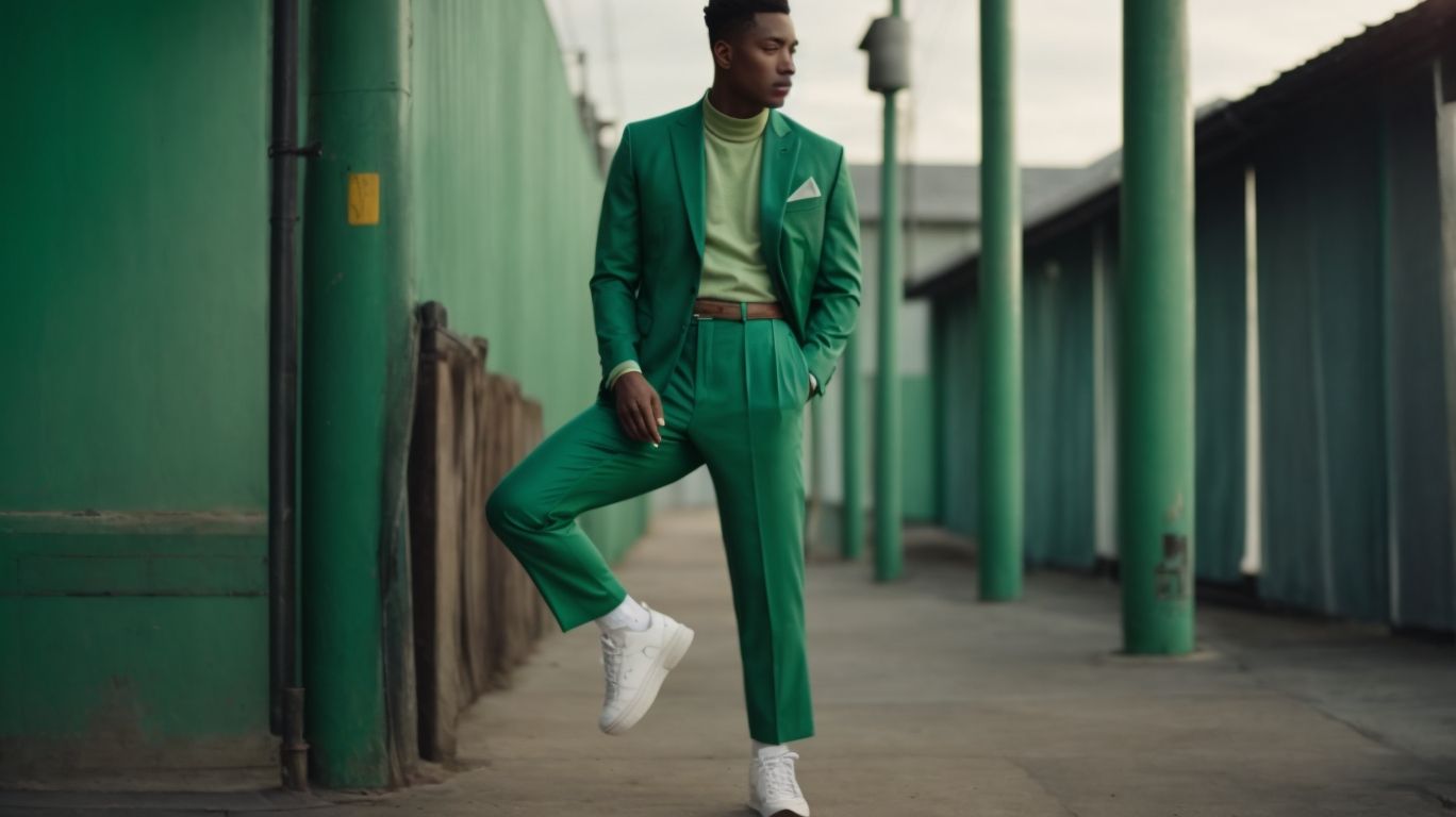 What goes with Maximum green color pant?