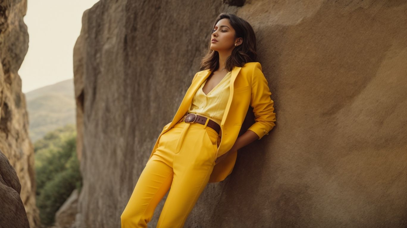 What goes with Maximum yellow color pant?