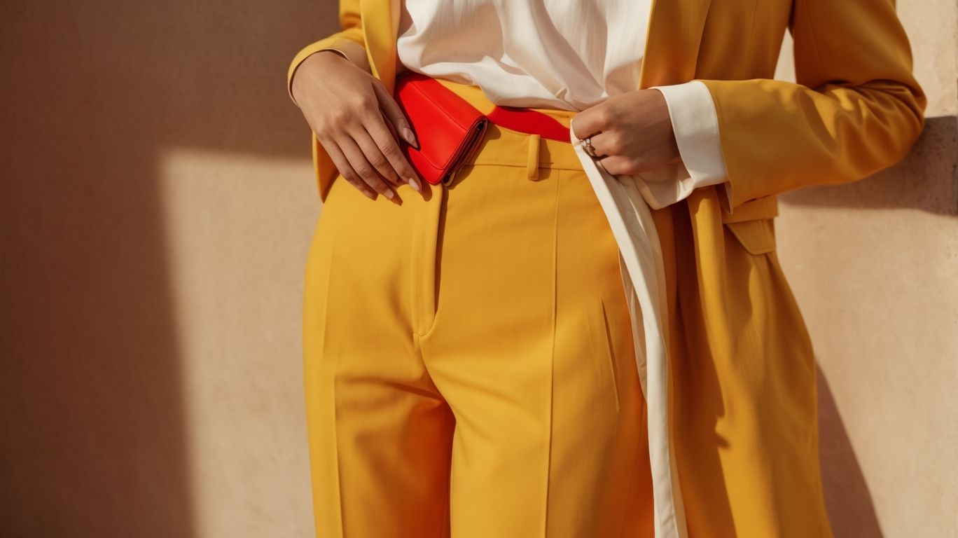 What goes with Maximum yellow red color pant?