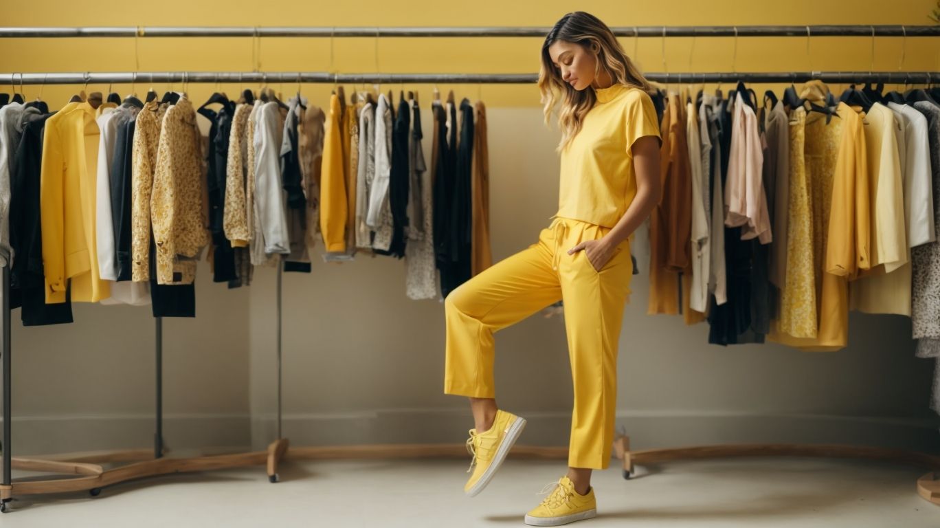 What goes with Mellow yellow color pant?