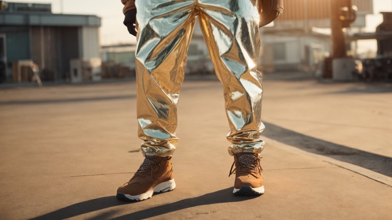 What goes with Metallic Sunburst color pant?