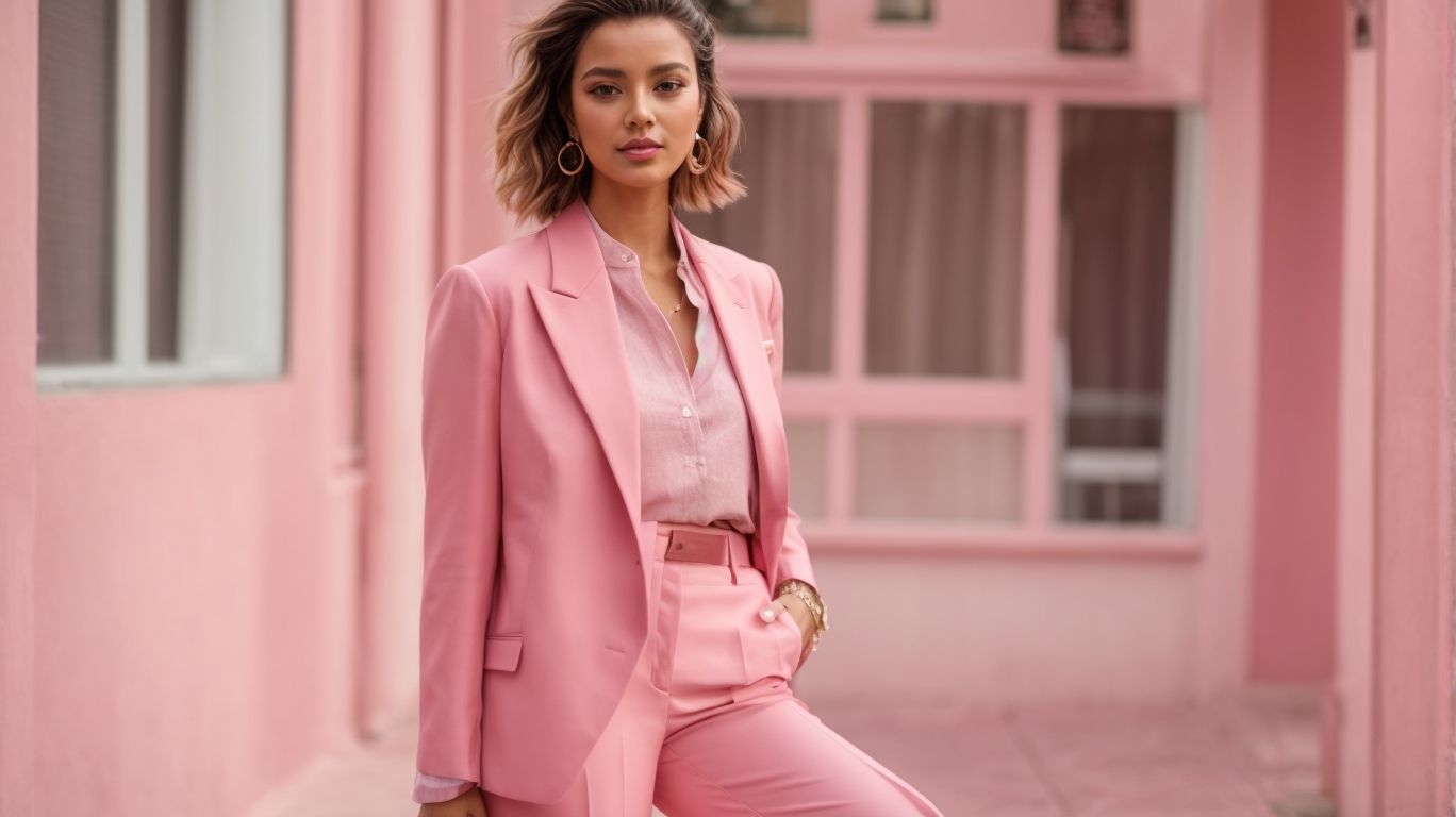 What goes with Mimi pink color pant?