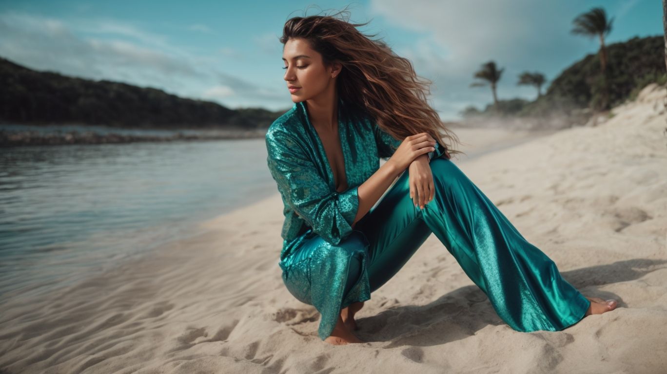 What goes with Paua color pant?