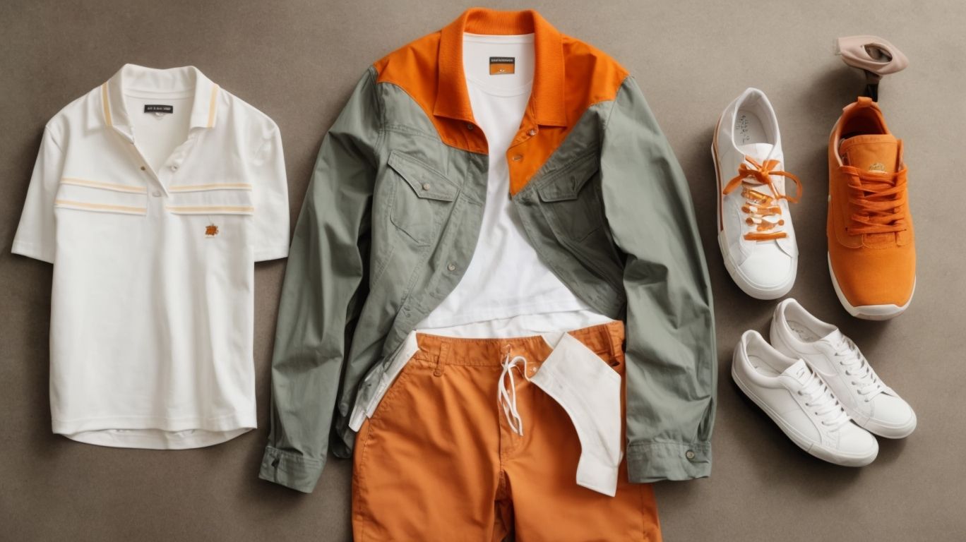 What goes with Princeton orange color pant?