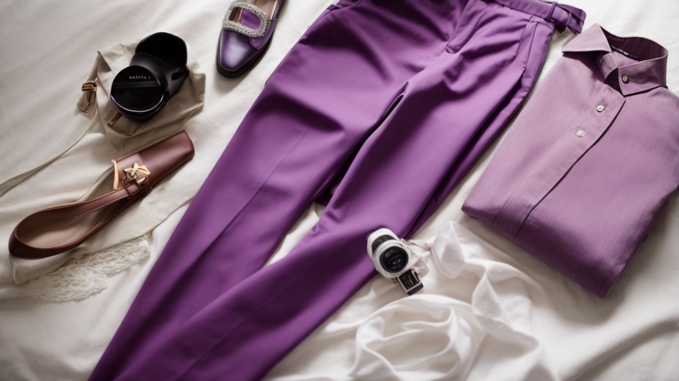 What goes with Purple (X11) color pant?