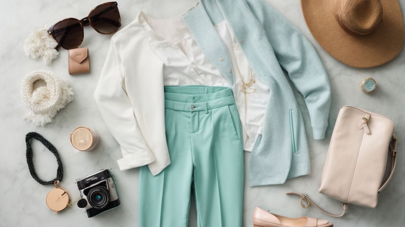 What goes with Robin egg blue color pant?