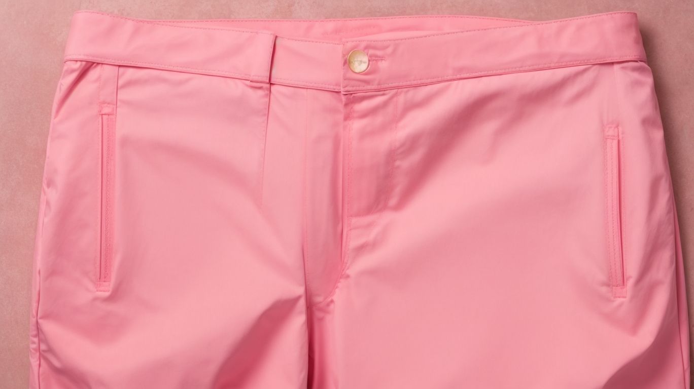 What goes with Schauss pink color pant?