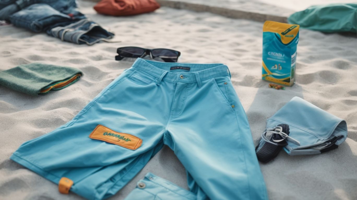 What goes with Sky blue (Crayola) color pant?