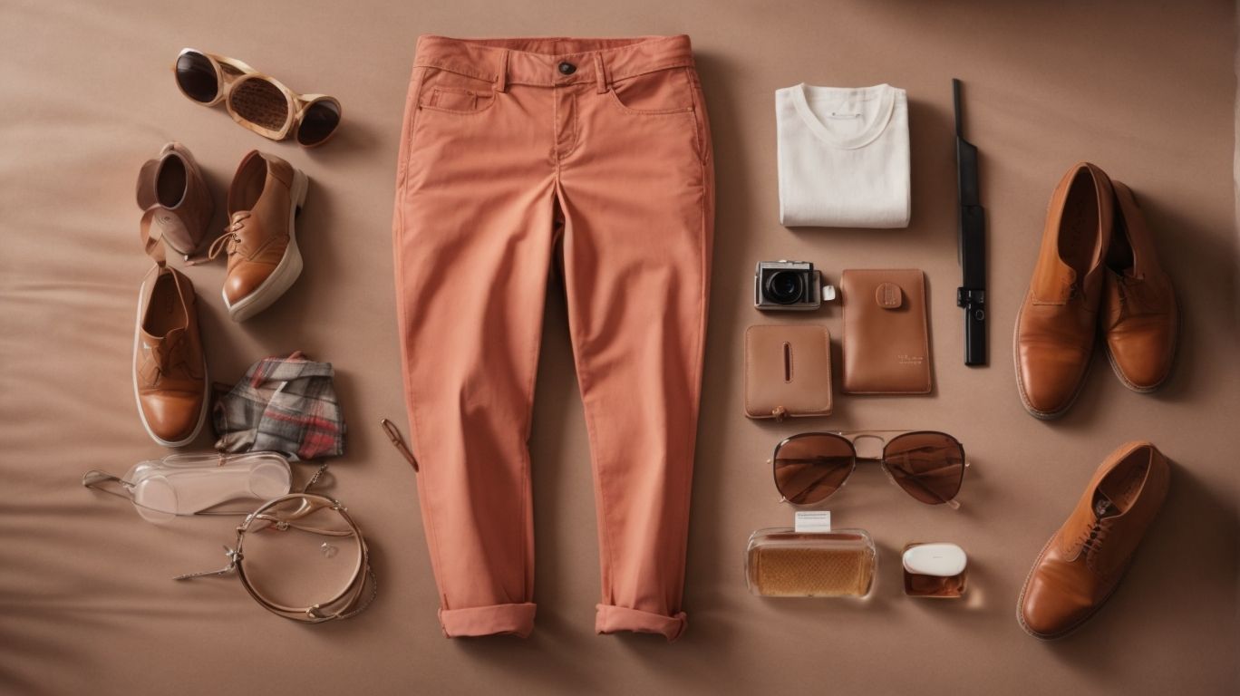 What goes with Strawberry Blonde color pant?