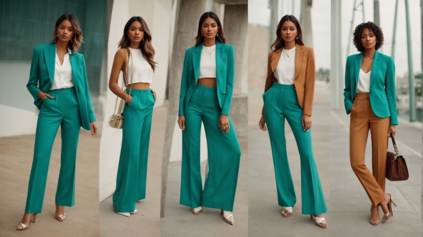 What goes with Teal color pant?