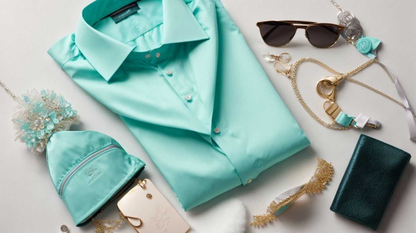 What goes with Tiffany Blue color shirt?