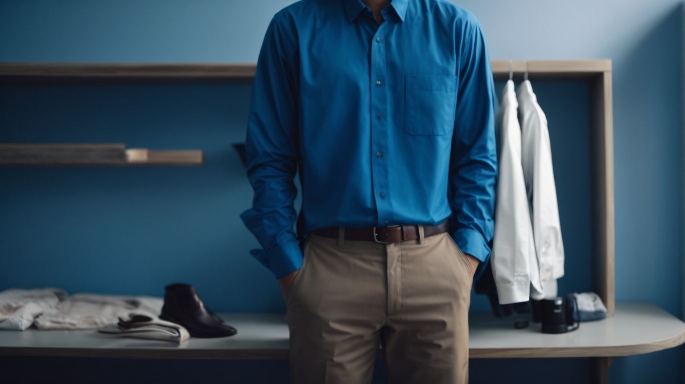What goes with Trypan Blue color shirt?