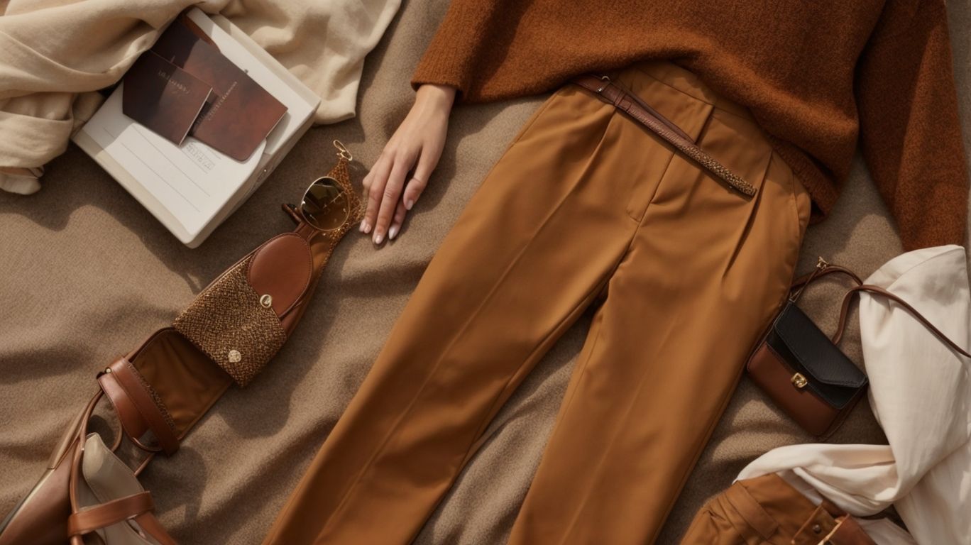 What goes with Umber color pant?