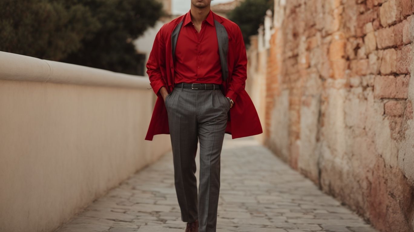 What goes with Venetian red color shirt?