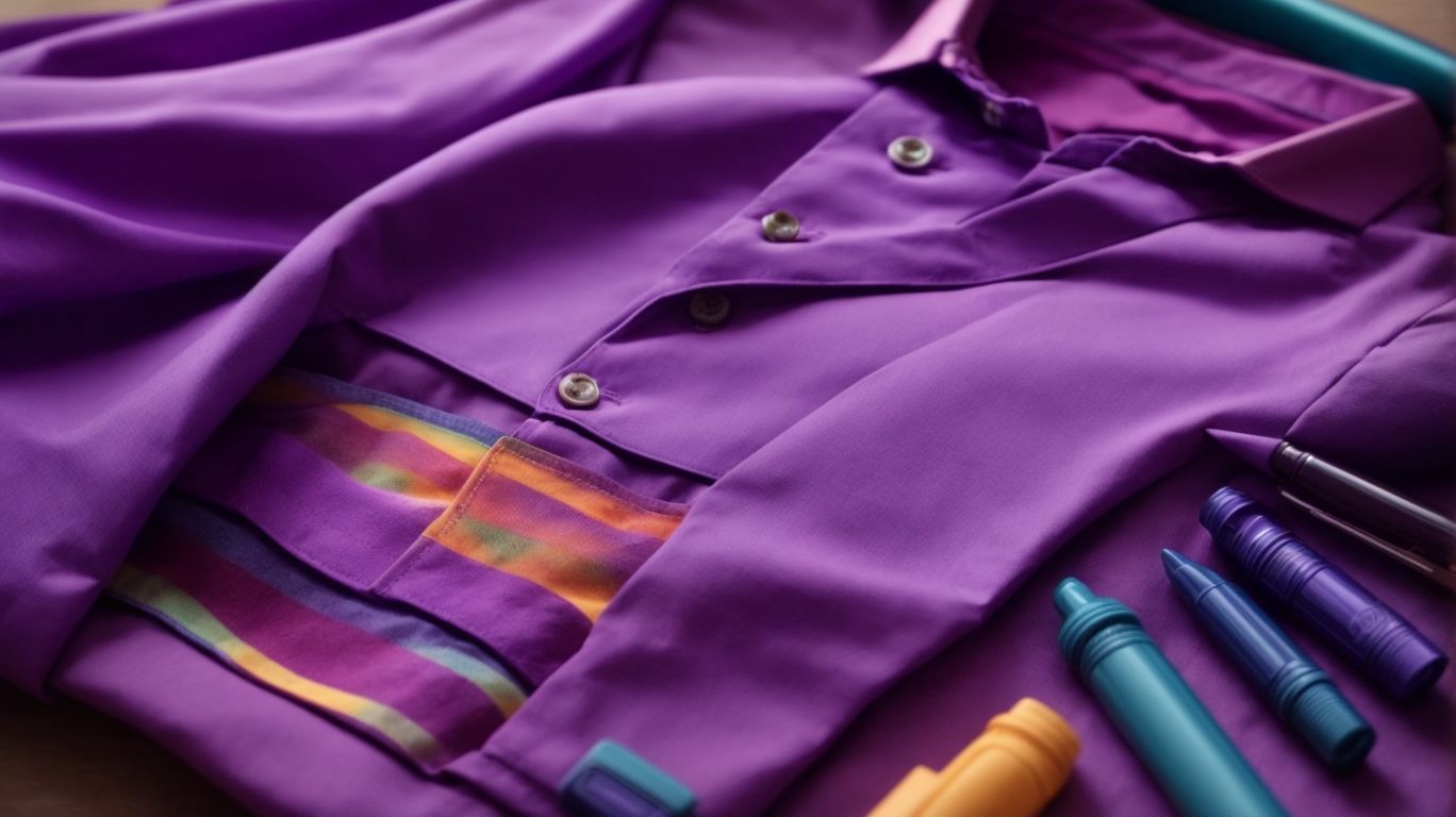 What goes with Violet (crayola) color shirt?