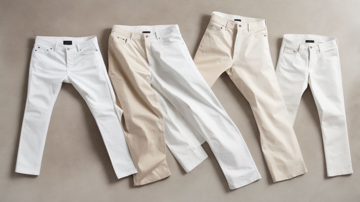 What goes with White color pant?