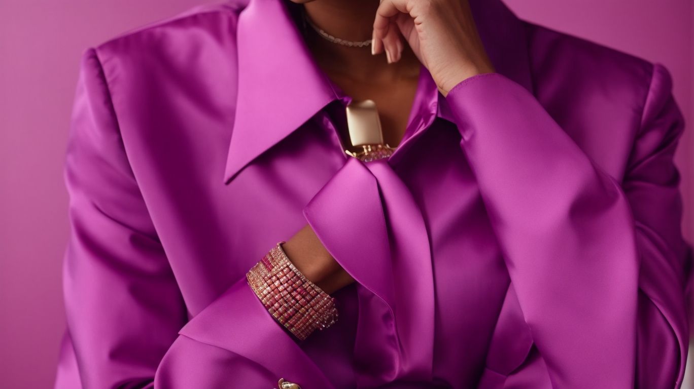 What goes with Wild orchid color shirt?