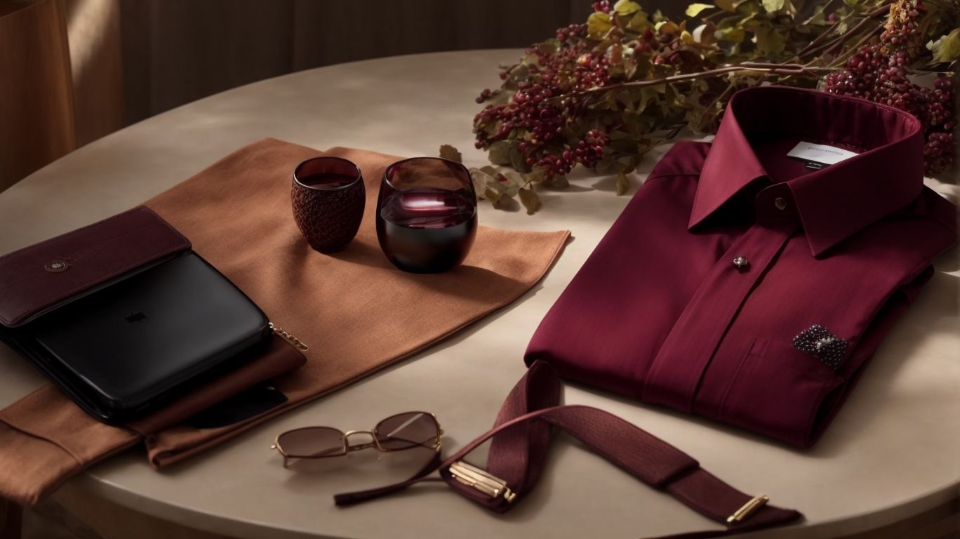 What goes with Wine color shirt?
