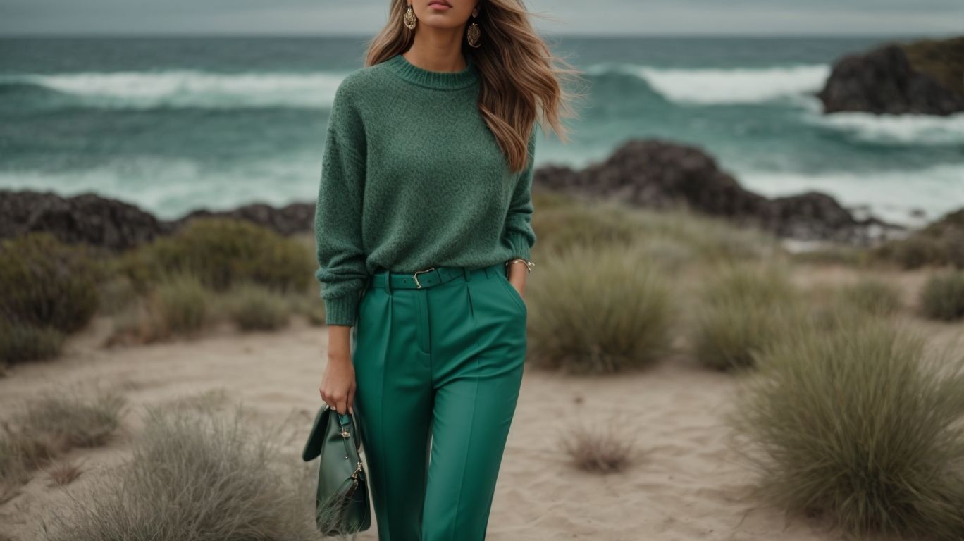 What goes with Wintergreen Dream color pant?